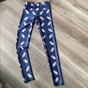 Goldsheep yoga pants-popsicles!